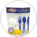 Goodco! White Plastic Cutlery 3